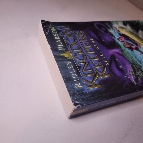 Kingdom Keepers Shell Game Book 5 by Ridley Pearson Disney Book Paperback - Picture 2 of 4
